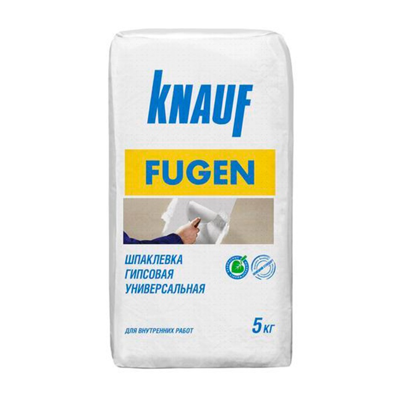 Шпаклевка гипсовая Knauf Fugen универсальная, 5 кг